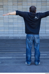 Whole Body Man T poses White Casual Average Standing Street photo references